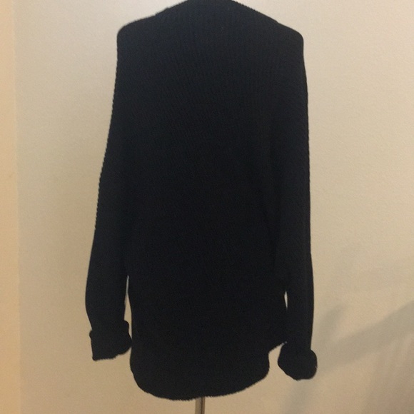 NWT Free People Oversized Black Sweater. Size S. - Picture 3 of 5
